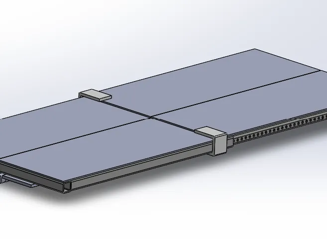 Telescoping and folding platform