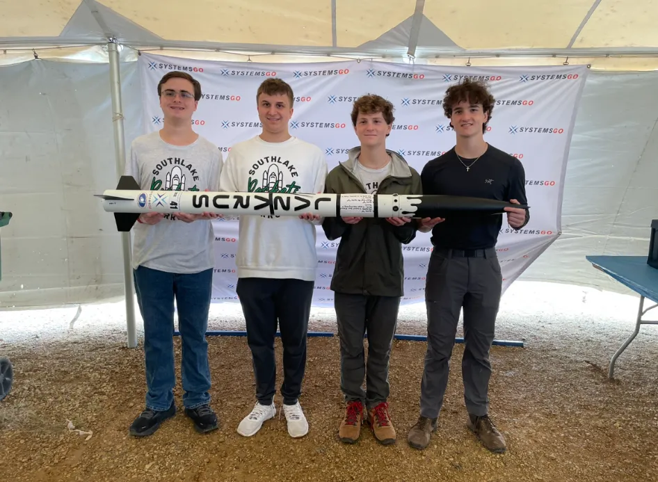 Lazarus team on launch day